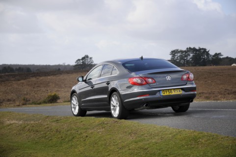 2009 Volkswagen Passat CC Coupe Artist: Unknown.