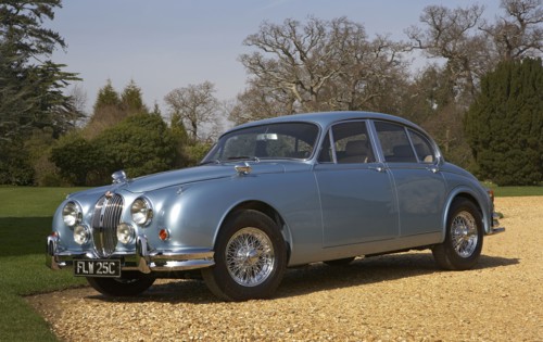 1965 Jaguar Mk2 3.8 Artist: Unknown.