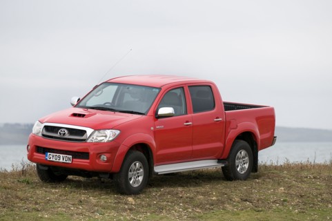 2009 Toyota HiLux pick up truck Artist: Unknown.