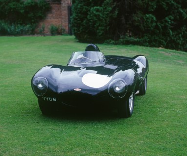 1955 Jaguar D type Artist: Unknown.