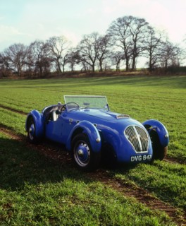 1950 Healey Silverstone Artist: Unknown.