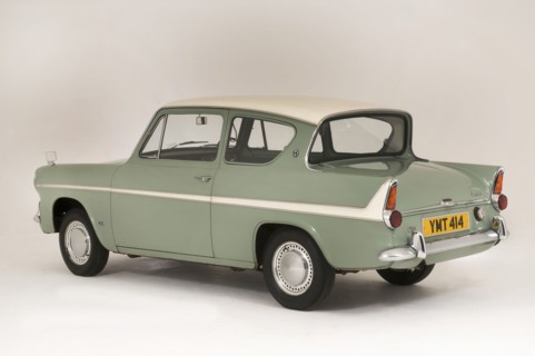 1966 Ford Anglia Super 105E Artist: Unknown.