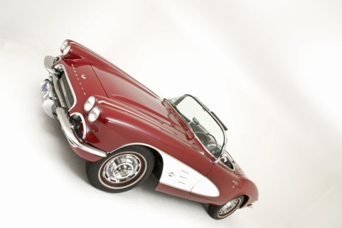 1961 Chevrolet Corvette C1 Convertible Artist: Unknown.