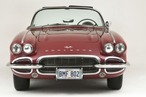 1961 Chevrolet Corvette C1 Convertible Artist: Unknown.