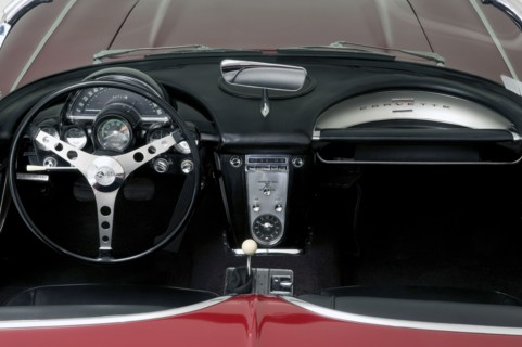 1961 Chevrolet Corvette C1 Convertible Artist: Unknown.