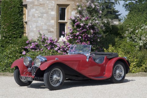 1937 SS 100 Artist: Unknown.