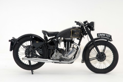 1946 AJS 16M Artist: Unknown.