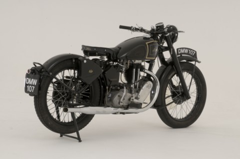 1946 AJS 16M Artist: Unknown.