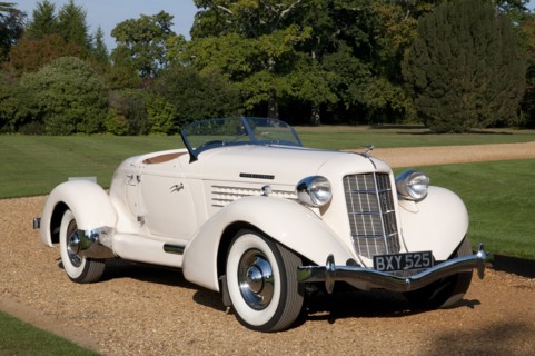 1935 Auburn 851 Speedster Artist: Unknown.