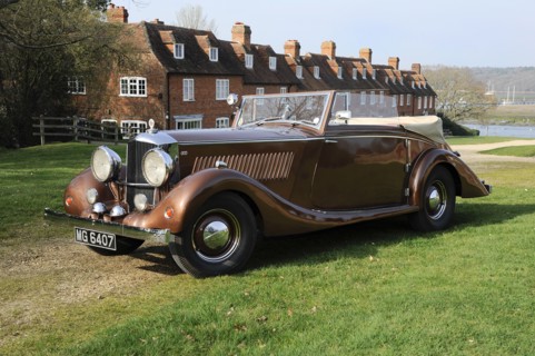 1939 Railton Fairmile Series 3 Straight Eight Artist: Unknown.