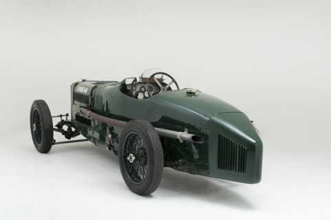 1924 Sunbeam Cub 2 litre Artist: Unknown.
