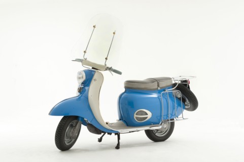 1964 BSA Sunbeam 250cc  Artist: Unknown.