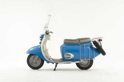 1964 BSA Sunbeam 250cc  Artist: Unknown.
