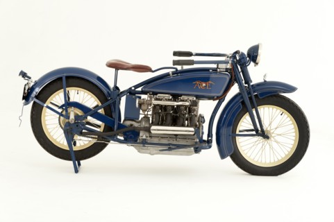 1923 Ace motorcycle Artist: Unknown.