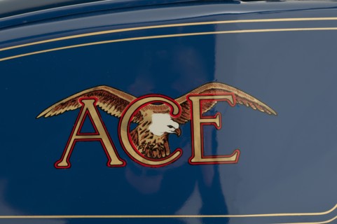 1923 Ace motorcycle Artist: Unknown.