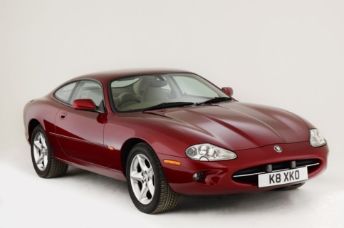 1999 Jaguar XK8 coupe Artist: Unknown.