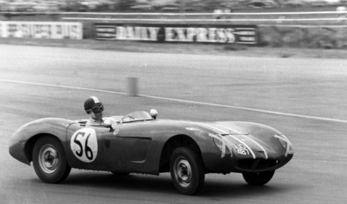 Buckler Ford at Silverstone 1961, M.Fielden Artist: Unknown.