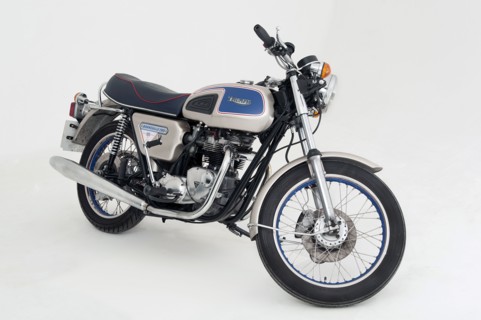 1977 Triumph Bonneville 750 Jubilee Artist: Unknown.