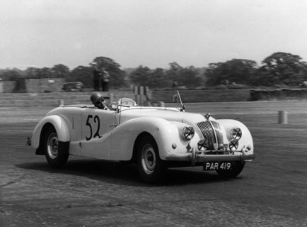 A.C. Buckland tourer 1951 at Silverstone 8 clubs meeting Artist: Unknown.