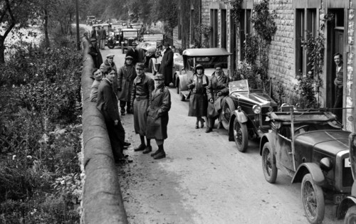 MCC Sporting Trial, Litton, Derbyshire, 1930. Artist: Bill Brunell.