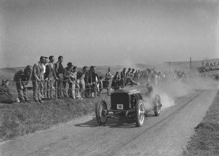 Vieux Charles Trois, Lorraine-Dietrich of RGJ Nash, Bugatti Owners Club Lewes Speed Trials, 1937. Artist: Bill Brunell.