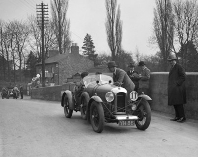 Amilcar Standard Sports at the Ilkley & District Motor Club Trial, Thirsk, Yorkshire, 1930s. Artist: Bill Brunell.