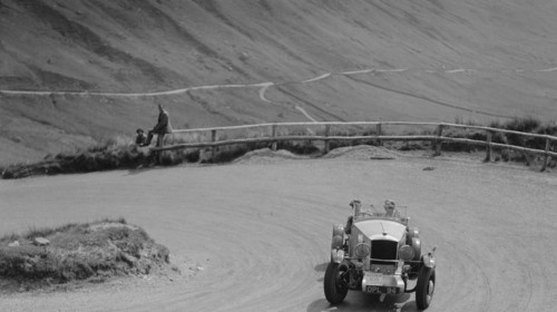 Railton of J Kingston-Whittaker, RSAC Scottish Rally, 1937. Artist: Bill Brunell.
