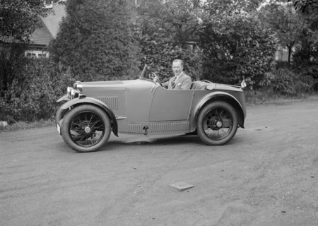 MG M type of C Robinson, c1929. Artist: Bill Brunell.