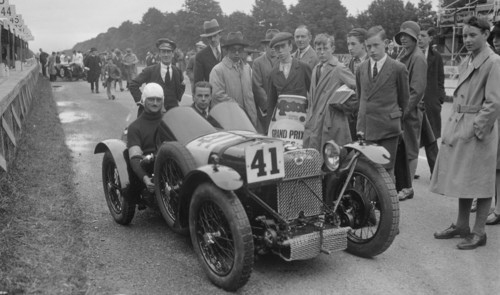 Amilcar of Goldie Gardner at the Irish Grand Prix, Phoenix Park, Dublin, 1930. Artist: Bill Brunell.