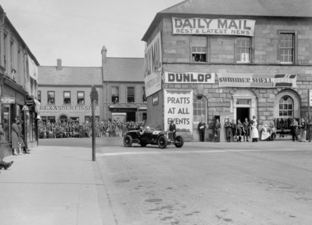 Tim Birkin's Alfa Romeo at the RAC TT Race, Conway Square, Newtonards, Northern Ireland, 1932. Artist: Bill Brunell.