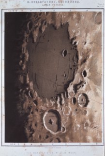 Part of the lunar surface, 1857. Artist: Anon