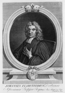 John Flamsteed, astronomer, 1712. Artist: George Vertue