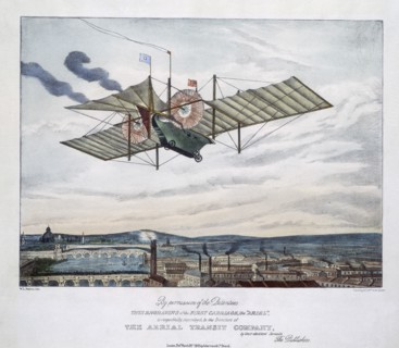 'First carriage, Ariel', 1843. Artist: W Walton