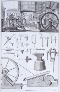Cutlery-making, c1750s. Artist: Unknown