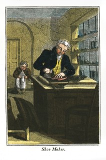 'Shoe Maker', 1823. Artist: Unknown