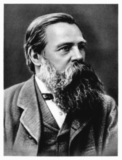 Friedrich Engels, German socialist and collaborator and supporter of Karl Marx, 1879. Artist: Unknown