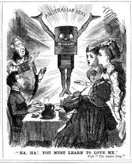 'Ha, Ha! You Must Learn to Love Me', 1873. Artist: Unknown