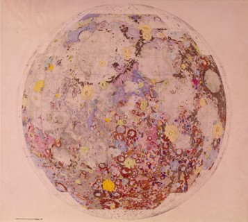Geological map of the moon, 1967. Artist: Unknown