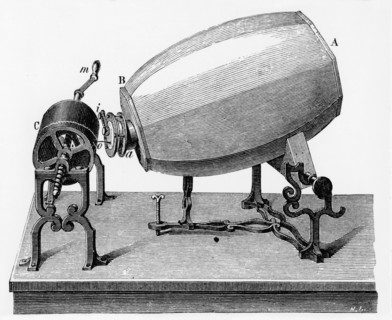 Mid-19th century Phonautograph, c.1906. Artist: Unknown