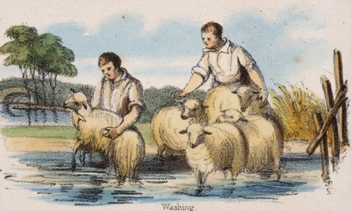 'Washing', c1845. Artist: Robert Kent Thomas