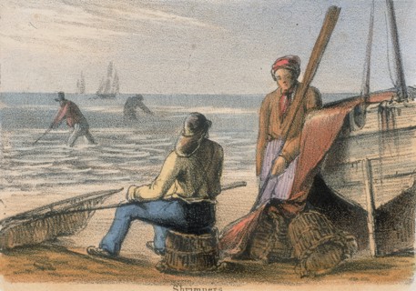 'Shrimpers', c1845. Artist: Benjamin Waterhouse Hawkins