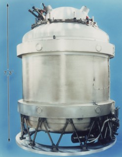 Cryostat for COBE satellite, 1989, USA. Artist: Unknown