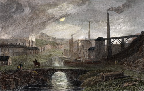 Nant-y-Glow Iron Works, Monmouthshire, Wales, c1780, (c1830). Artist: Unknown