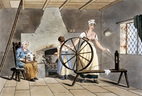 Three generations of women, 1814. Artist: Unknown