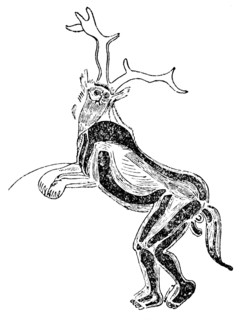 The Sorcerer, Medicine Man, or Shaman. Artist: Unknown