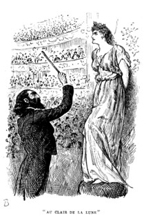 'Au Clair de la Lune': the power of hypnosis, 1894. Artist: George du Maurier