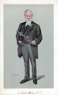 William Crookes, British physicist and chemist, 1903. Artist: Spy