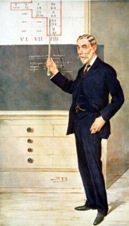 William Ramsay, Scottish chemist, 1908. Artist: Spy