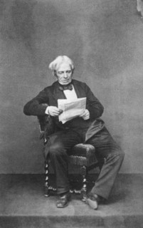 Michael Faraday, British physicist and chemist, c1850-1867. Artist: Unknown