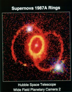 Remnant of Supernova 1987A. Artist: Unknown